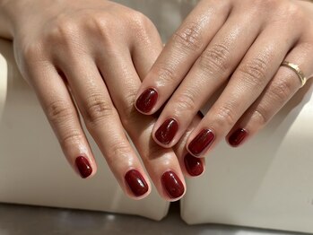 ウノプリール ネイル 茶屋町店(unopulir nail)/【シンプルワンカラー】浜野