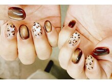 ネイルパキラ(nail pachira)/ヒョウ柄ネイル