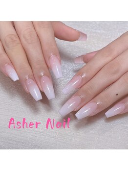 長さだしカラーグラデーション