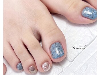 キラナ 恵比寿(Kiranah)の写真/極上のフットケア×繊細な手描きアート♪大人女性が通う、恵比寿の自爪育成プライベートサロン！