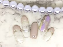 ココカラ(cocokara)/大人ニュアンスネイル♪