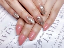 プロフェッショナル ネイルサロン ラヴィアス(LAVIAS)/【ジェル】ワンカラーorグラデ