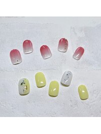 3Dホイルネイル