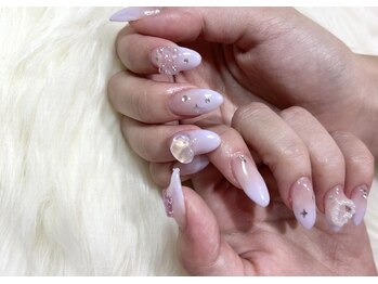 エミュレ(emure.)/ちゅるちゅるパープルネイル