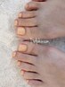 【Foot】艶ワンカラー/グラデーション※パラジェル+¥500