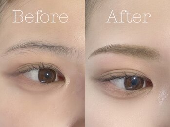 ユニブロウ 明石店(UNI BROW)の写真/【明石/眉毛サロン】美眉毛を叶える◎アイブロウWAX(眉毛メイク込)¥3800/ハリウッドブロウリフト¥4900