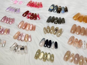 ラカ 長野駅前本店(LaKa)の写真/【ハンドorフット】豊富にご用意♪大人気トレンドデザイン色変更OK◎季節に合わせたデザインが仲間入り♪