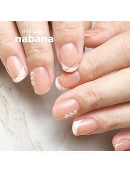 ナバナ(nabana)の写真/飾らないのに目を引く”大人の指先”シンプルだから美しく◎毎日を彩る洗練ネイルをあなたに♪