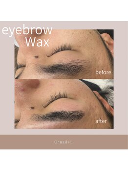 オーネイルプラスアイ(O^nail+i)の写真/【レディースにもメンズにも◎】フェイシャルWax