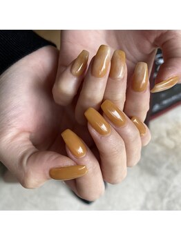 ネイルスペース ジェイズ ピンキー(NAIL SPACE J's PINKY)/イエローネイル