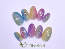 エリクサーネイル 池袋(Elixir Nail)/定額b カジュアル/クーポン使用