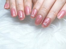 プティネイル(Petit Nail)/ワンカラー＋アート4本