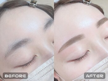 アイック 布施店(I’ck)/眉カラー+眉毛デザインWAX