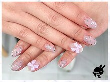 バニーラッシュ(Bunny Lash)/【ワンホンネイル】