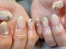 大人ビジューネイル