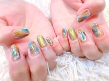 ラルネイル 大宮(Lull. nail)/#秋ニュアンス#タイダイ