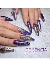 ディセンシア(DE:SENCIA)/purple　ｎａｉｌ