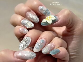 リッシュ ドゥ(RICHE deux)/マーメイドブルー×クロム