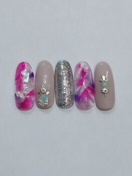 エトワール 大垣店(Etoile)/シェル×ニュアンスアート