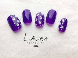 小花柄デザイン