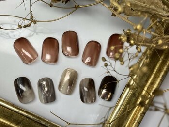 ソル バイヌンク(Sol. byNUNC)/ちぐはぐネイル