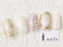 アイネイルズ 新宿店(I nails)/インク落書きニュアンス