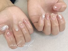 ミリ ミリ(mili mili)/ぷっくりフラワーネイル