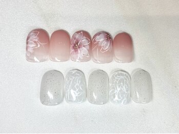 ルサロン ニイマル(Le Salon 二〇)の写真/【Art4本¥8800】シンプル～繊細なデザインも◇お任せ/画像持込◎高技術力＋丁寧でリピート率◎