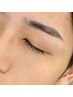 【メンズ】人気No.1眉毛スタイリング＋眉毛WAX＋毛量調整(間引き)付き