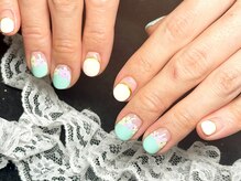 スーン(S∞N)/フラワーホロネイル