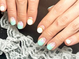 フラワーホロネイル