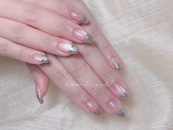 ケーセブン(K’seven7)/マグネット+ラメフレンチ