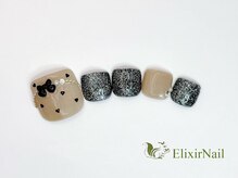 エリクサーネイル 新宿3丁目(Elixir Nail)/フットやり放題/クーポン使用