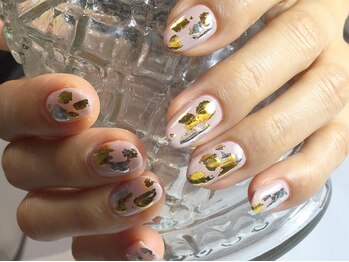 ネイル サロン コービーズ(nail salon COBES)/メタリックネイル☆