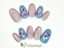 エリクサーネイル 新橋(Elixir Nail)/定額a シンプル/クーポン使用