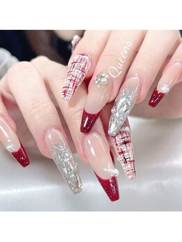 クイーンズビューティーサロン 新宿本店(Queen's beauty salon)/チップアートやり放題&つけ放題