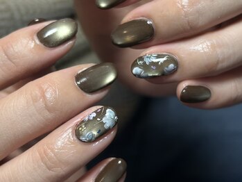 手書きフラワー