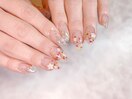 押し花ネイル/春ネイル