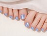 【8月限定☆お試し☆】フットパラジェルワンカラー オフあり 90分￥4,400