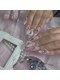 ファンシーファブ(fancy fab)の写真/仕事帰り早朝イベント前にも！毎月ときめくワンホンネイルで指先をキラキラに♪