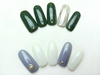 ユースタイル 新宿店(U-style)/ホワイトネイル