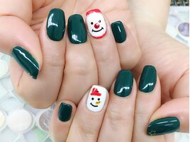 クリスマスネイル