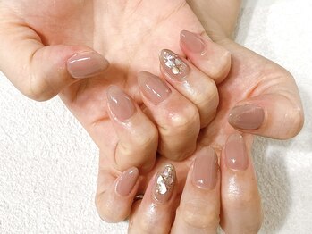 ノエル(Noel)/2本アート×オフィスネイル