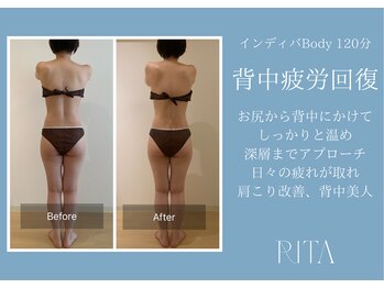 リタ(RITA)/背中疲労回復☆名古屋インディバ