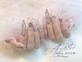 オウラネイルルーム(Aura nail room)の写真/≪大阪京橋≫長さ出し(チップ)+ワンカラーがキャンペーン価格¥7500☆短いお爪さんも長さ出しで理想の形に◇