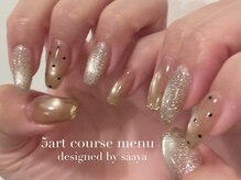 【saaya】5art menu