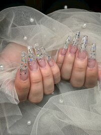 キラキラホロネイル