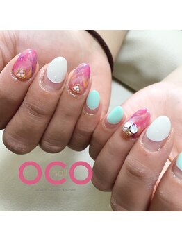 オコネイル ネイルサロンアンドスクール(OCO nail)/colorful matte