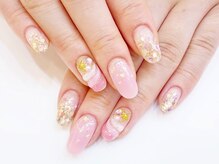 ネイルコレクション ピンク(Nail Collection Pink)/ジェル定額￥8990★巻貝・シェル