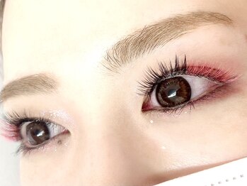 ミニョンアイラッシュデザインサロン 金剛店/フラットマットラッシュ カラー